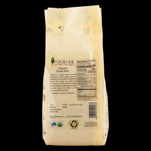 Praakritik Organic Kolam Rice